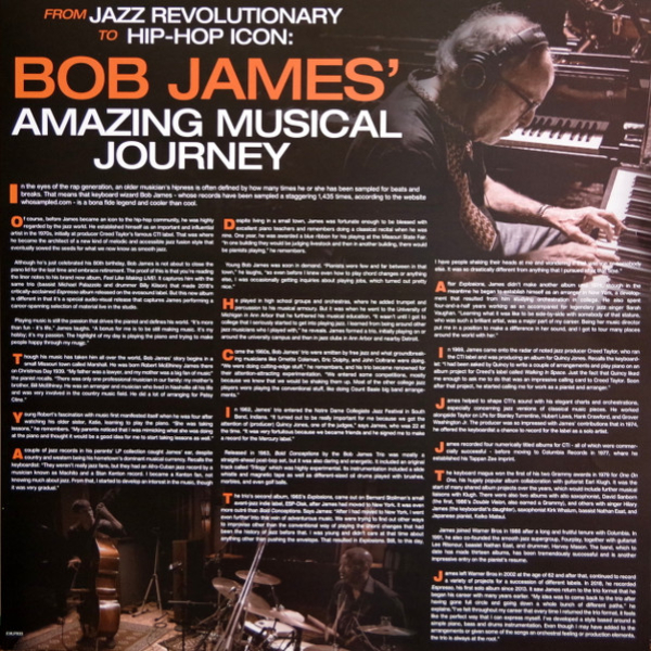 Виниловая пластинка Bob James Trio – Feel Like Making LIVE! (Audiophile Edition) - 2LP - рис.9