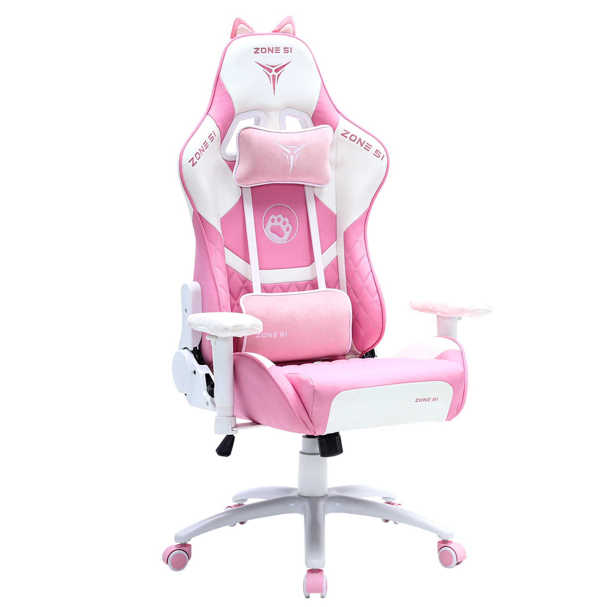 Компьютерное кресло ZONE 51 Kitty Pink