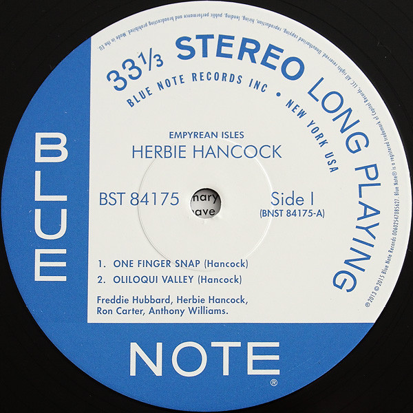 Виниловая пластинка Herbie Hancock - Empyrean Isles - рис.2