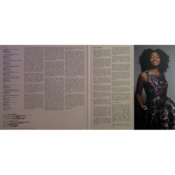 Виниловая пластинка Samara Joy – Samara Joy (Violet & Orange, Black Splatter) LP - рис.3