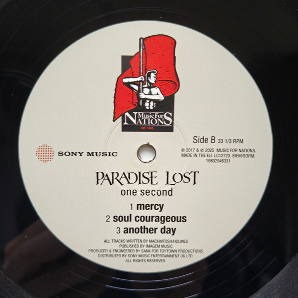Виниловая пластинка Paradise Lost – One Second - 2LP - рис.10