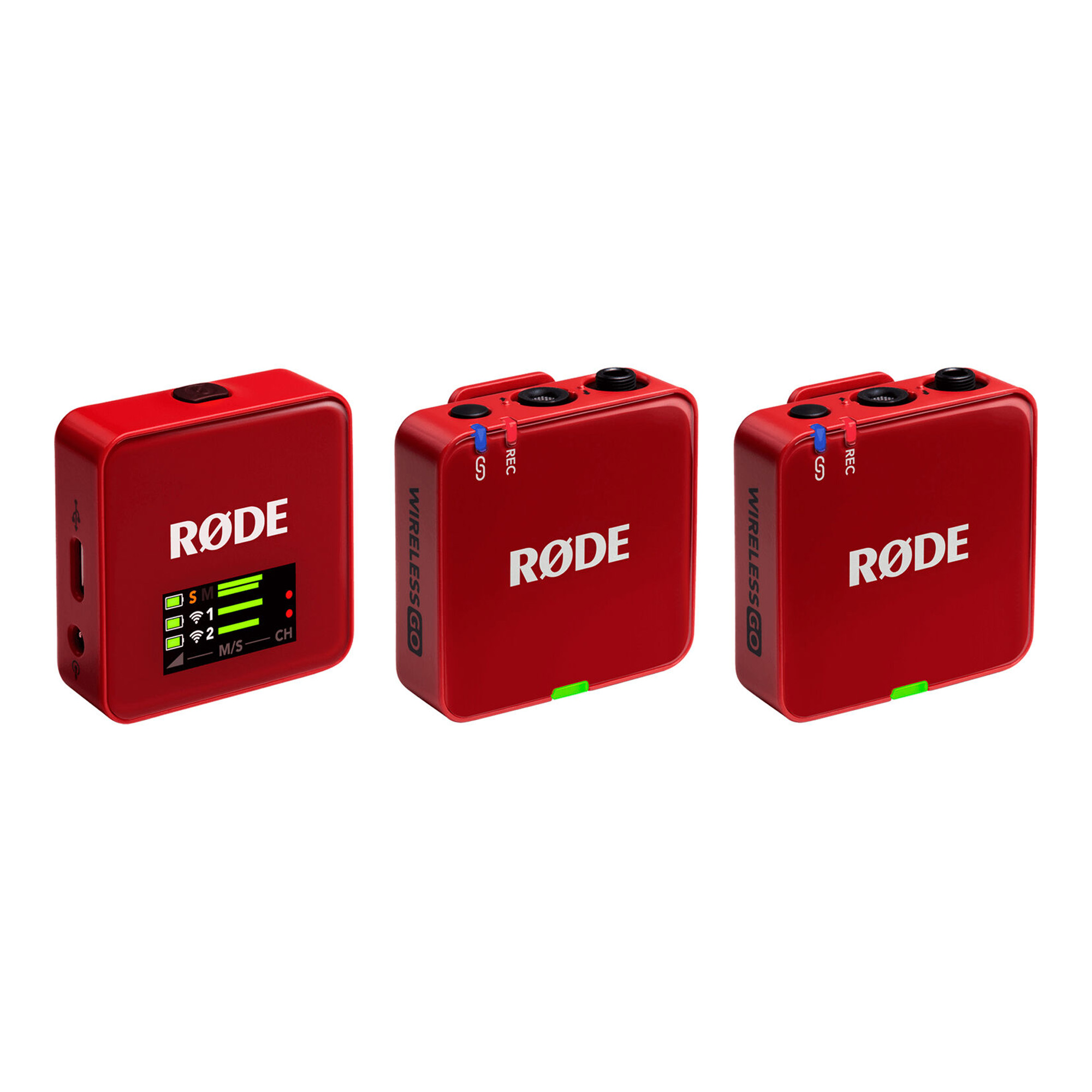 Микрофон беспроводной RODE Wireless GO Gen 3 Red