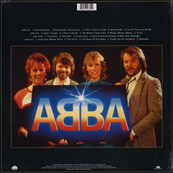 Виниловая пластинка ABBA Gold (coloured) LP - рис.2