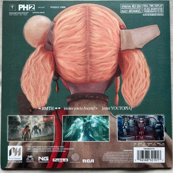 Виниловая пластинка Bring Me The Horizon – Post Human: Nex Gen 2LP - рис.1