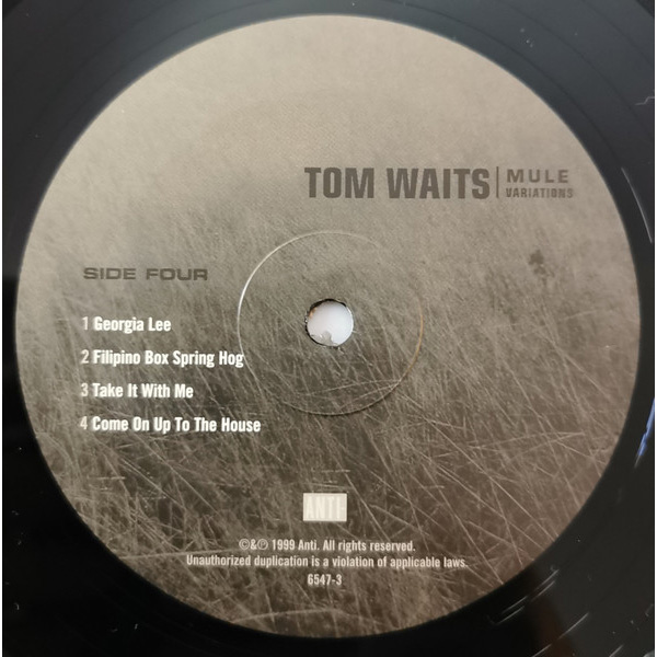 Виниловая пластинка Waits, Tom Mule Variations LP - рис.5
