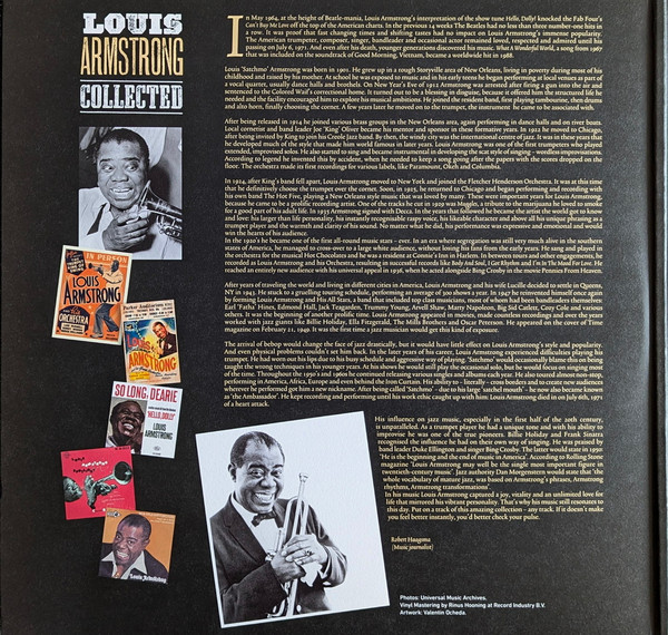 Виниловая пластинка Louis Armstrong – Collected 2LP - рис.5