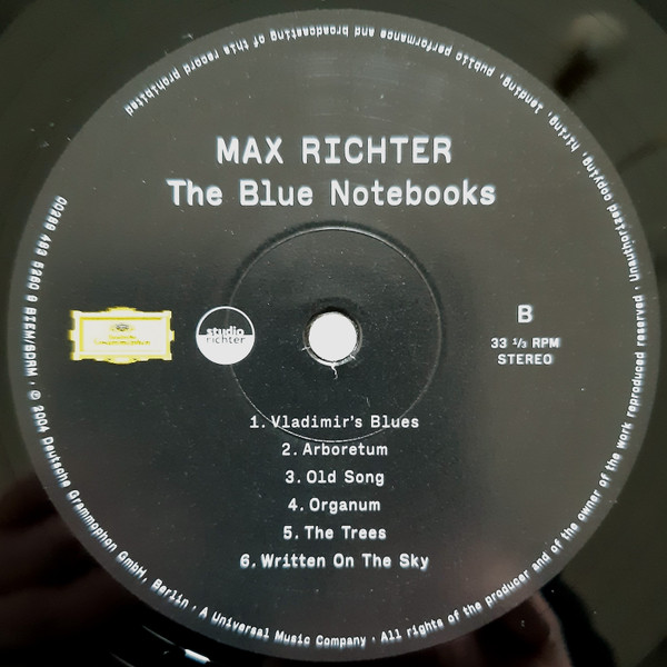 Виниловая пластинка Max Richter - The Blue Notebooks - 2LP - рис.2