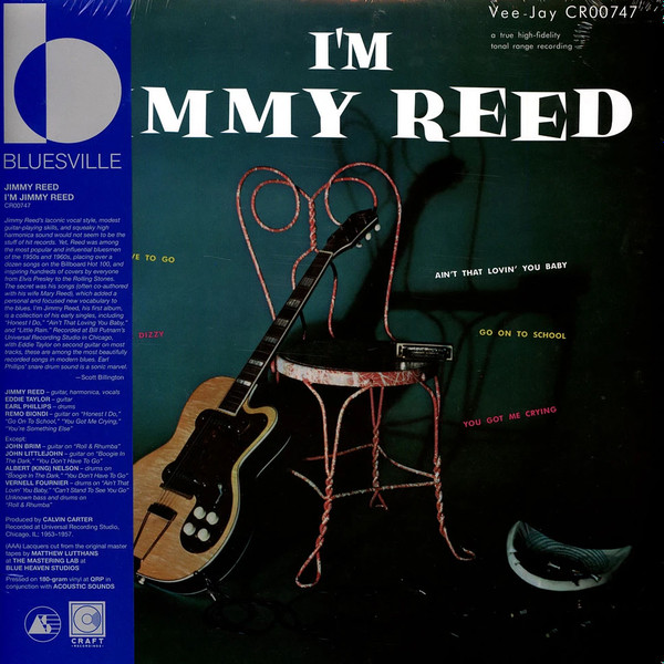 Виниловая пластинка Jimmy Reed – I'm Jimmy Reed (Analogue, Acoustic Sounds) LP - рис.0