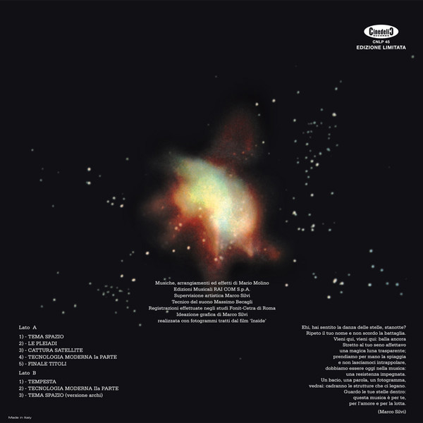 Виниловая пластинка Mario Molino – Inside LP - рис.1