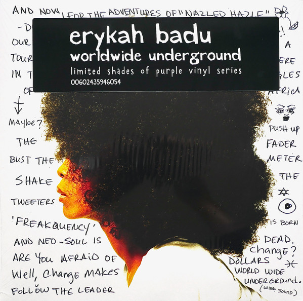 Виниловая пластинка Erykah Badu – Worldwide Underground LP - рис.0