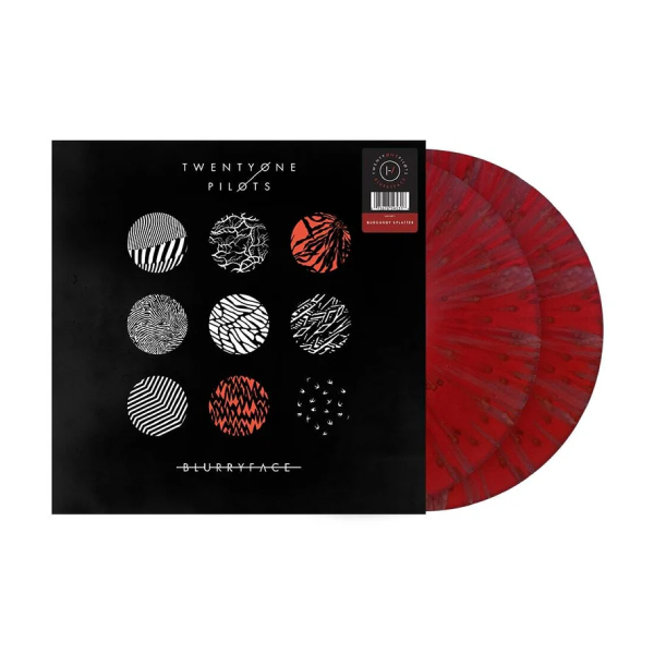 Виниловая пластинка Twenty One Pilots – Blurryface (10 Year Anniversary Burgundy Splatter) - 2LP - рис.1