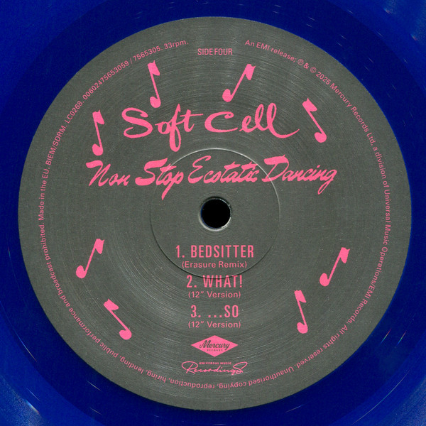 Виниловая пластинка Soft Cell – Non Stop Ecstatic Dancing (deluxe, coloured) - 2LP - рис.14