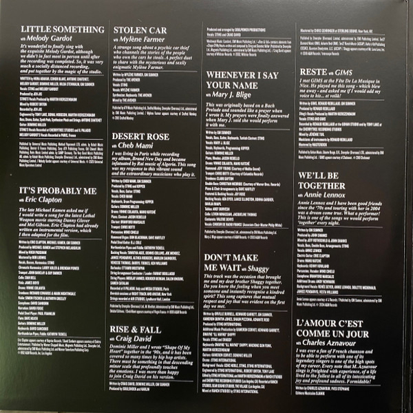 Виниловая пластинка Sting - Duets 2LP - рис.3