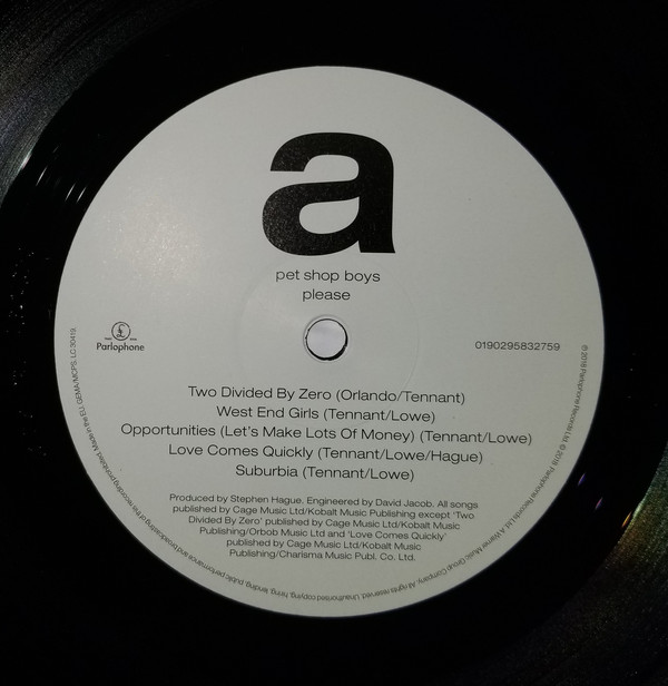 Виниловая пластинка Pet Shop Boys – Please LP - рис.2