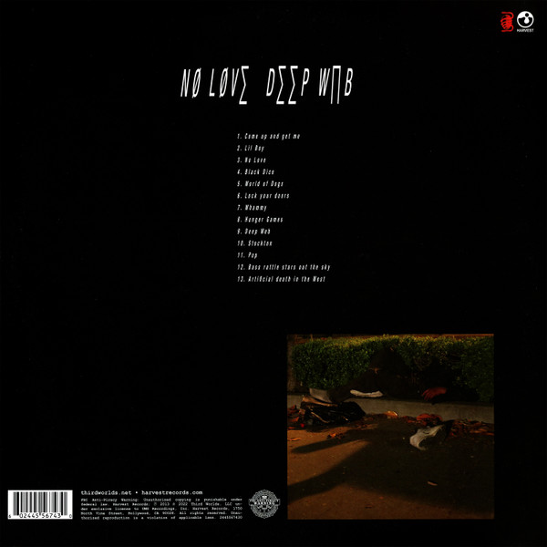 Виниловая пластинка Death Grips – No Love Deep Web (Coke Bottle Clear) LP - рис.1