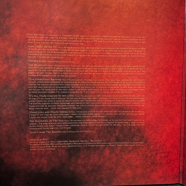 Виниловая пластинка HIM - Greatest Love Songs Vol. 666 LP - рис.1