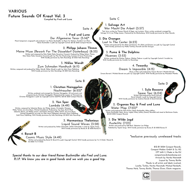 Виниловая пластинка Various Artists – Future Sounds Of Kraut Vol. III - 2LP - рис.1