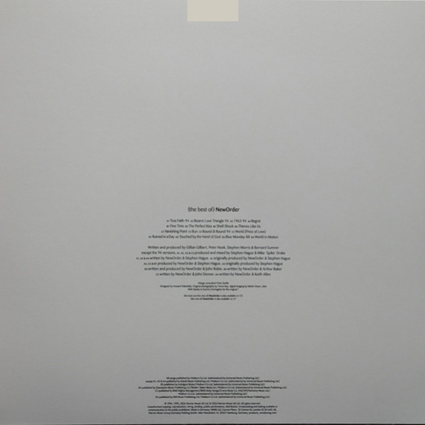 Виниловая пластинка New Order - (The Best Of) NewOrder (Blue) - 2LP - рис.12