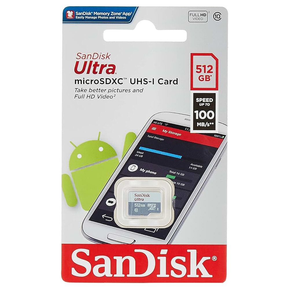 Карта памяти SanDisk Ultra microSDXC 512GB - фото 2