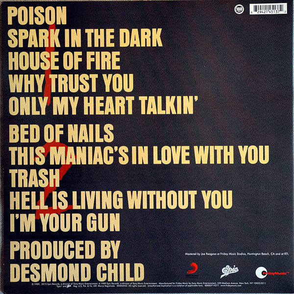 Виниловая пластинка Alice Cooper - Trash - рис.2