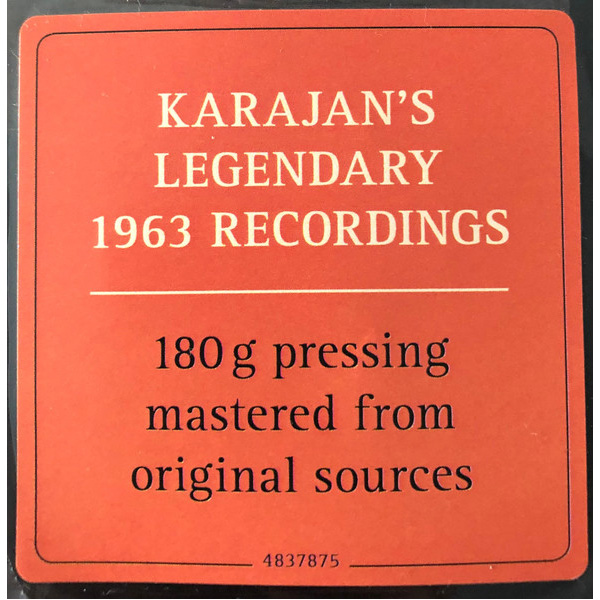 Бокс-сет Beethoven Karajan Herbert von - 9 Symphonien Box LP - рис.1