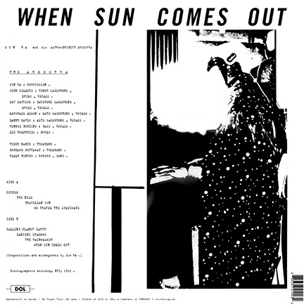 Виниловая пластинка Sun Ra & His Myth Science Arkestra - When Sun Comes Out - рис.1