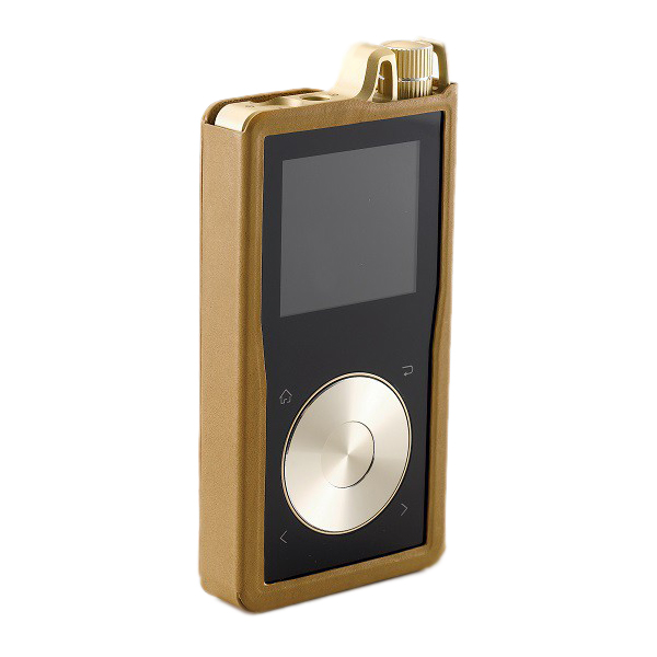 Чехол для плеера Questyle Leather Case Light Brown - рис.0