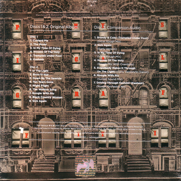 Виниловая пластинка LED ZEPPELIN PHYSICAL GRAFFITI (3LP) Deluxe Edition - рис.1