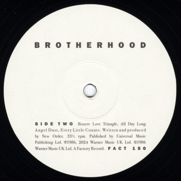 Виниловая пластинка New Order – Brotherhood LP - рис.3
