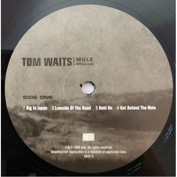 Виниловая пластинка Waits, Tom Mule Variations LP - рис.2
