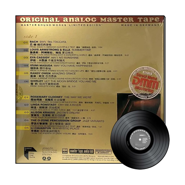 Виниловая пластинка Various – Tannoy 85th Stereo Test Record LP - рис.2