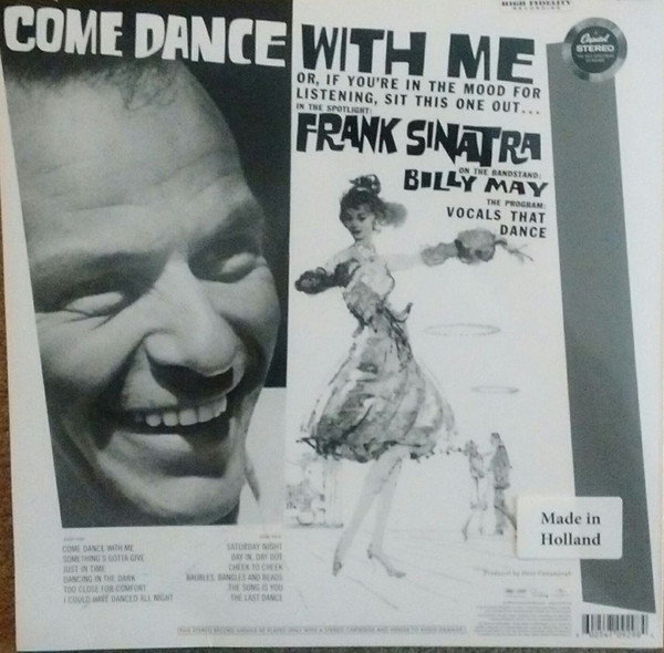 Виниловая пластинка Frank Sinatra; Billy May And His Orchestra - Come Dance With Me! - рис.1