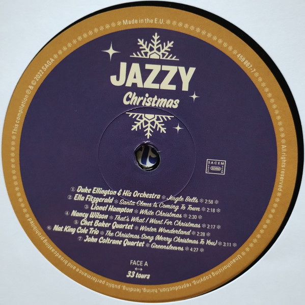 Виниловая пластинка Various – Jazzy Christmas LP - рис.2