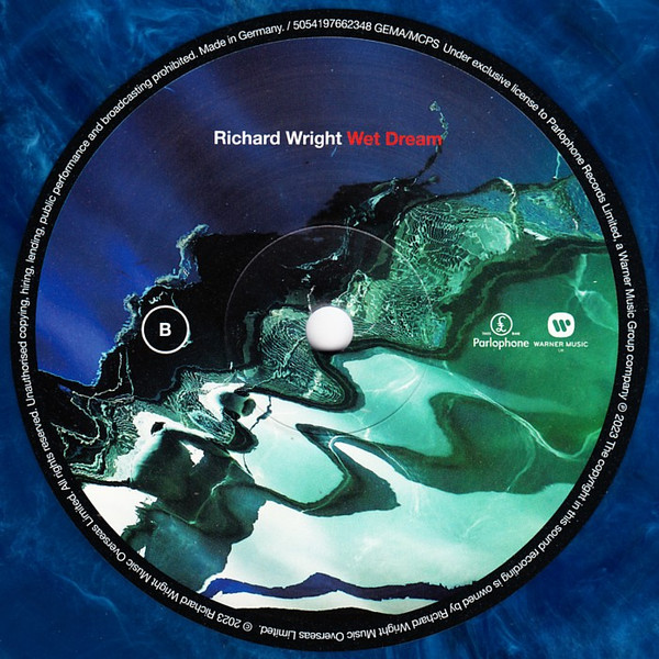 Виниловая пластинка Richard Wright – Wet Dream (Blue Marbled) LP - рис.4