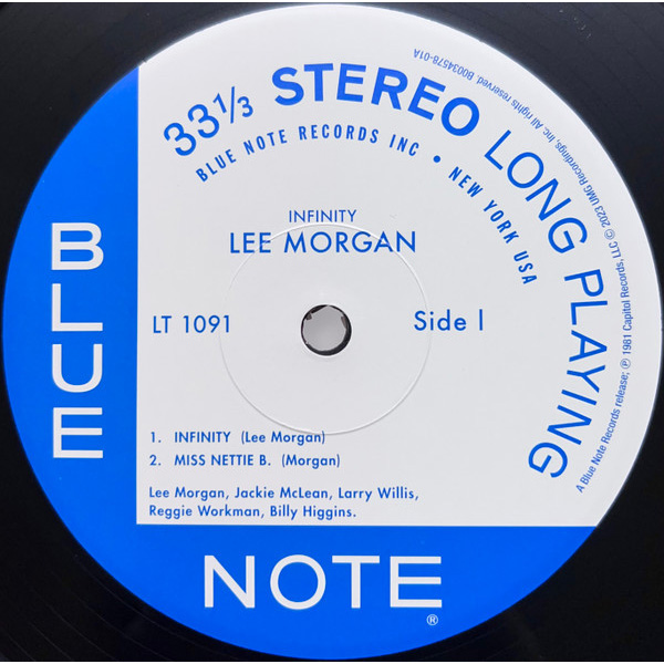 Виниловая пластинка Lee Morgan – Infinity LP - рис.4