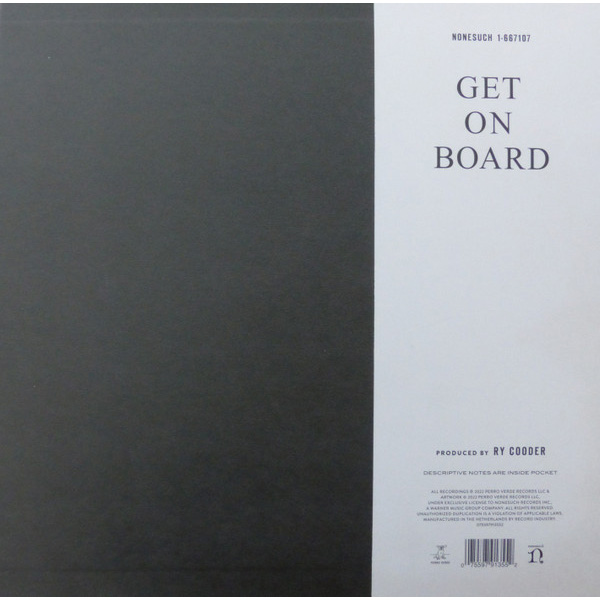 Виниловая пластинка Taj Mahal & Ry Cooder – Get On Board LP - рис.1