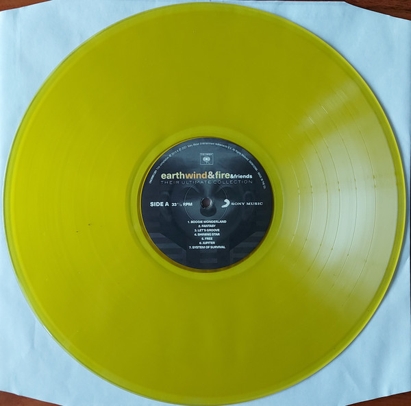 Виниловая пластинка Earth, Wind & Fire – Their Ultimate Collection (Coloured Yellow) LP - рис.2