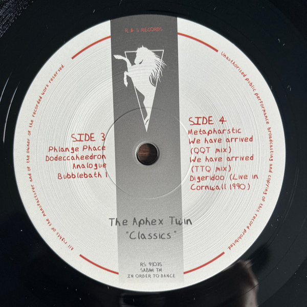 Виниловая пластинка The Aphex Twin – Classics - 2LP - рис.6