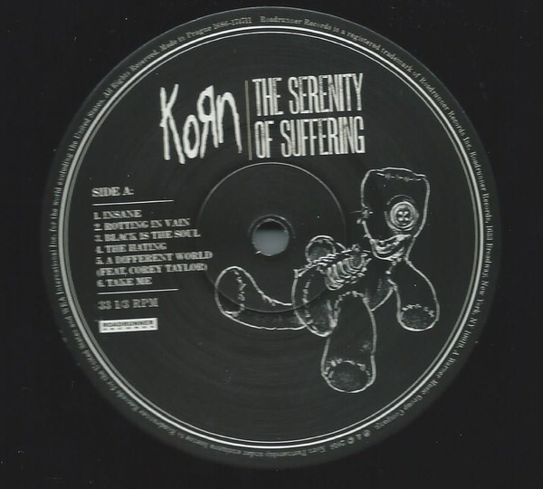 Виниловая пластинка The Korn serenity of suffering LP - рис.1