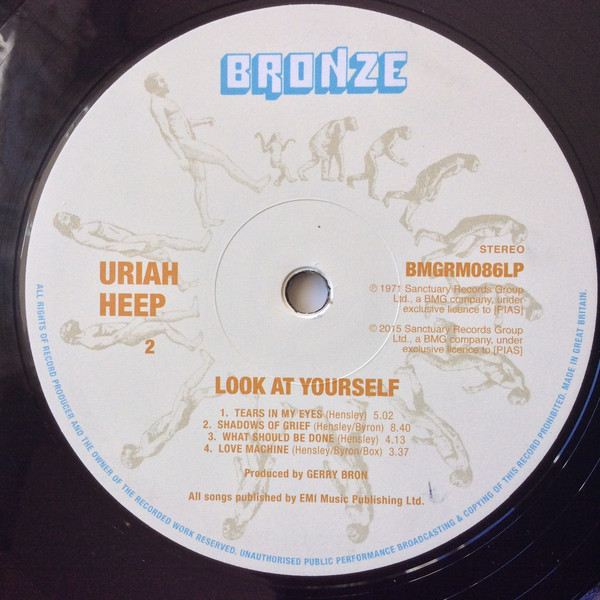 Виниловая пластинка URIAH HEEP LOOK AT YOURSELF - рис.3