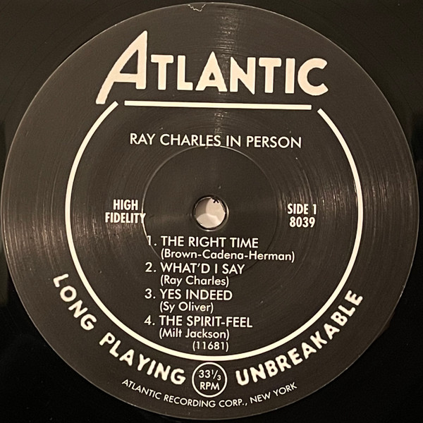 Виниловая пластинка Ray Charles – Ray Charles In Person - Pure Pleasure LP - рис.2