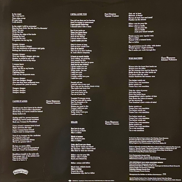 Виниловая пластинка Kiss - Creatures Of The Night LP - рис.6