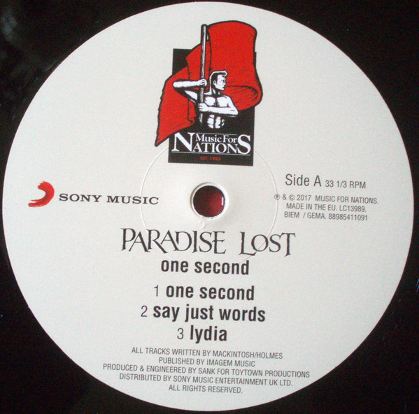 Виниловая пластинка Paradise Lost - One Second - рис.3