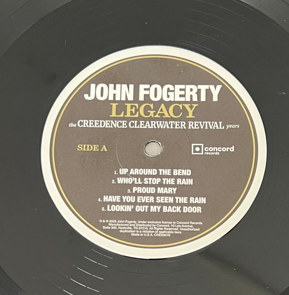 Виниловая пластинка John Fogerty – Legacy: The Creedence Clearwater Revival Years 2LP - рис.3