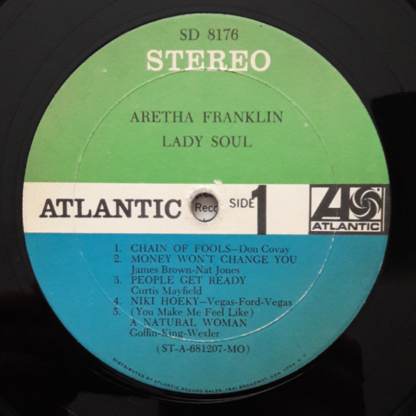 Виниловая пластинка Aretha Franklin - Lady Soul LP - рис.2