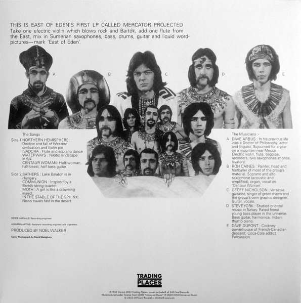 Виниловая пластинка East Of Eden - Mercator Projected - LP - рис.1