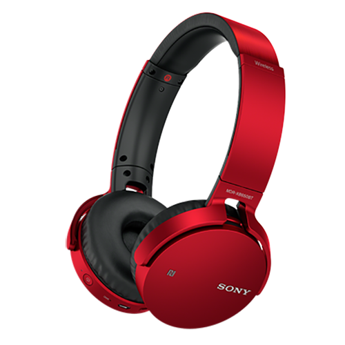 Беспроводные наушники Sony MDR-XB650BT Red - рис.0