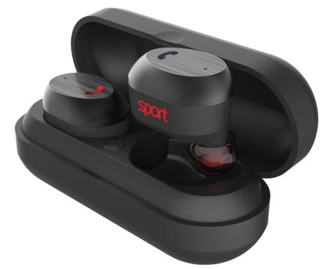 Беспроводные наушники Elari NanoPods Sport Black - рис.2