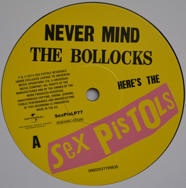Виниловая пластинка Sex Pistols - Never Mind The Bollocks, Here's The Sex Pistols - рис.2