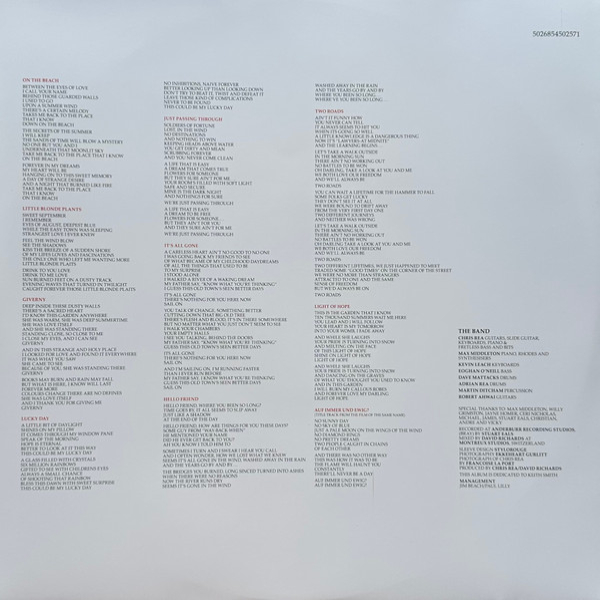 Виниловая пластинка Chris Rea - On The Beach (coloured) LP - рис.5